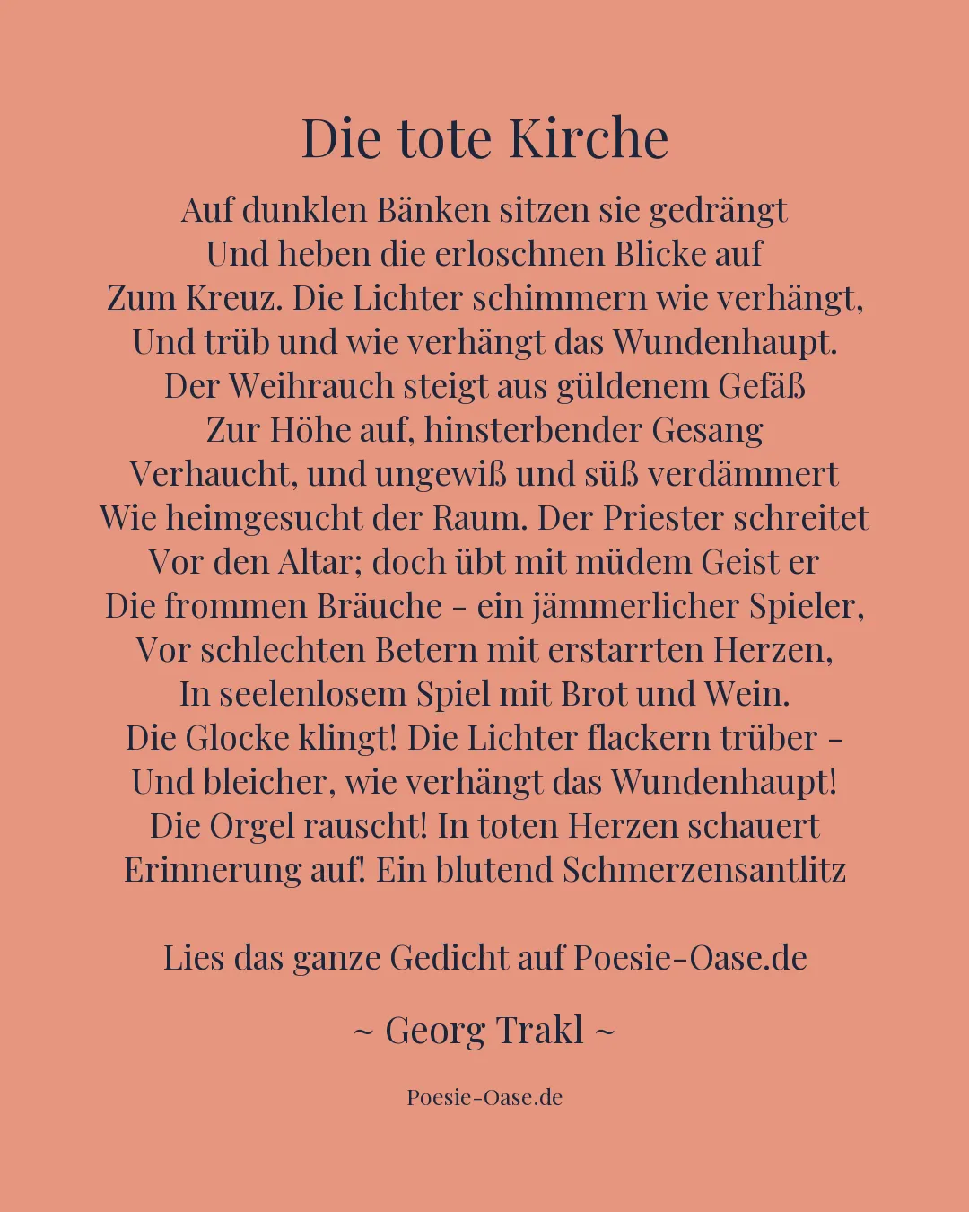 Illustration zu Die tote Kirche