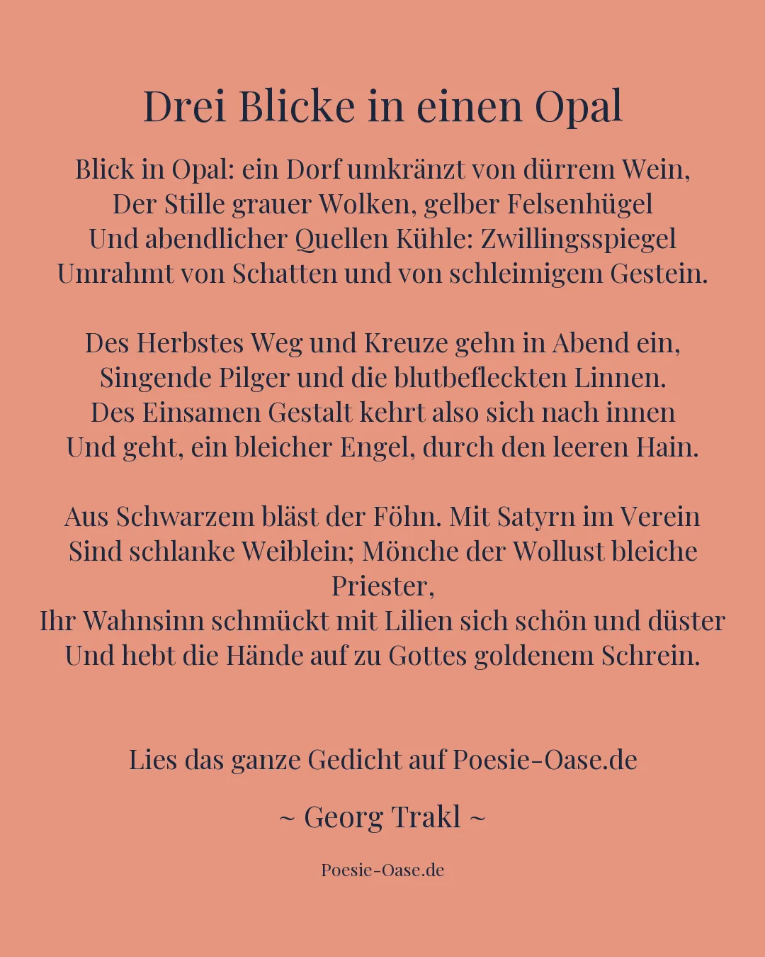 Illustration zu Drei Blicke in einen Opal
