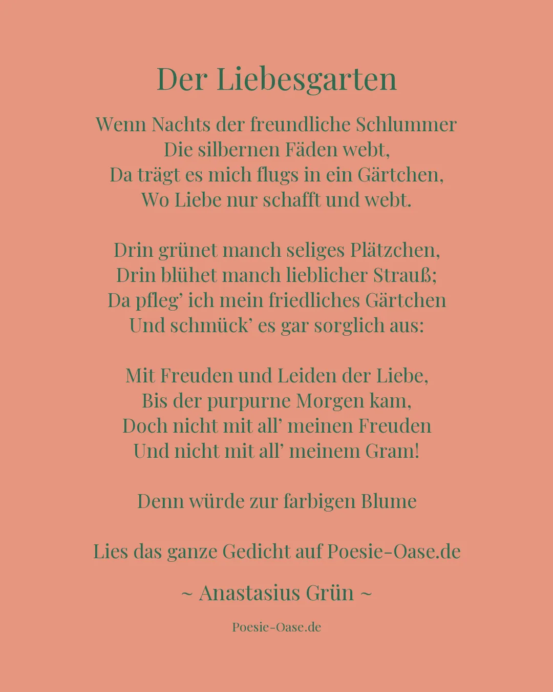 Illustration zu Der Liebesgarten