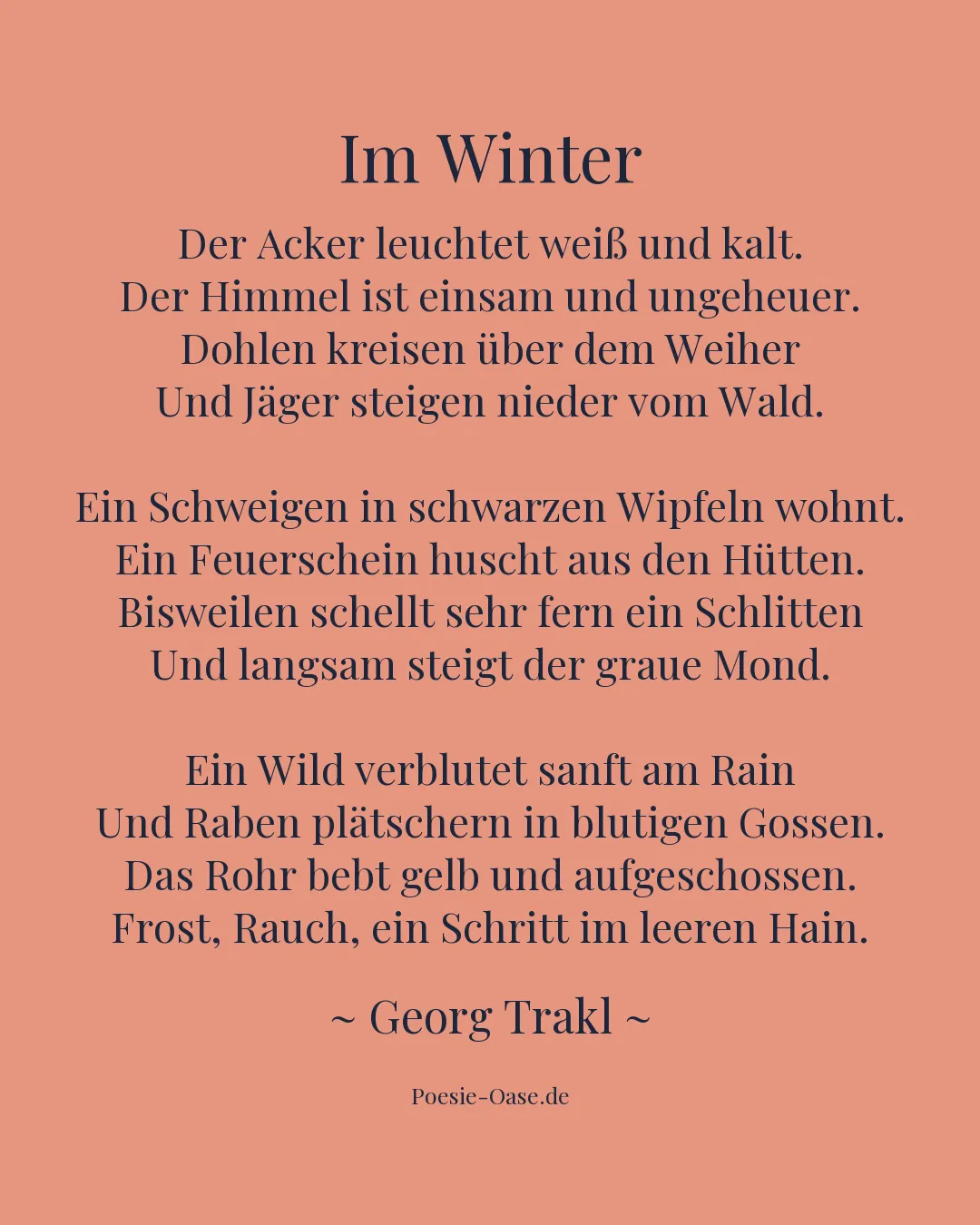 Illustration zu Im Winter