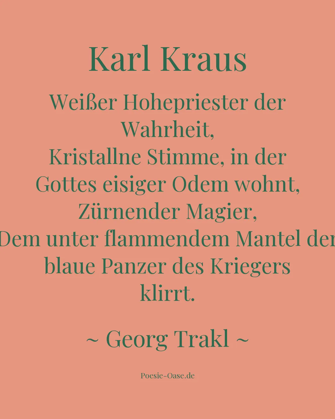 Illustration zu Karl Kraus