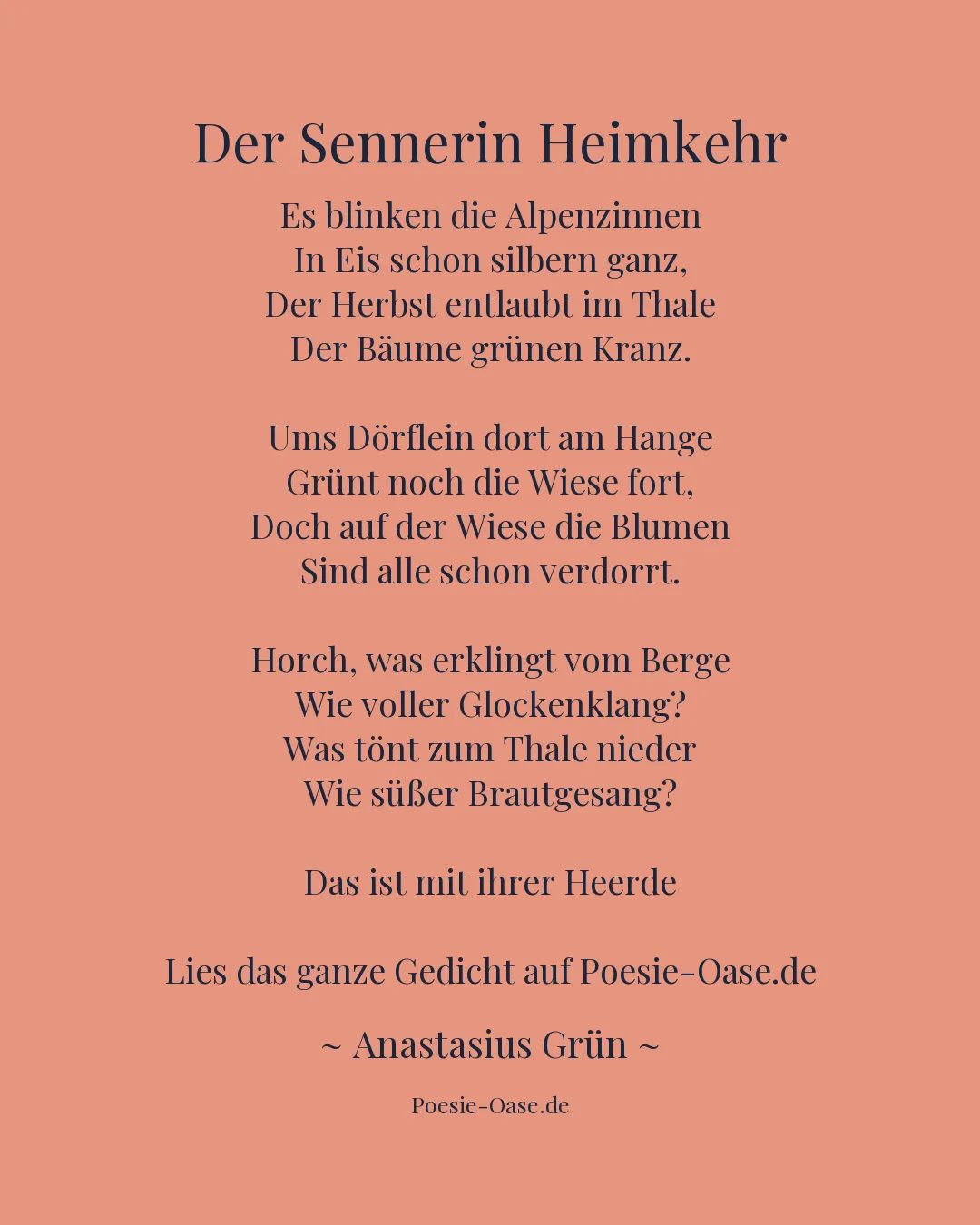 Illustration zu Der Sennerin Heimkehr