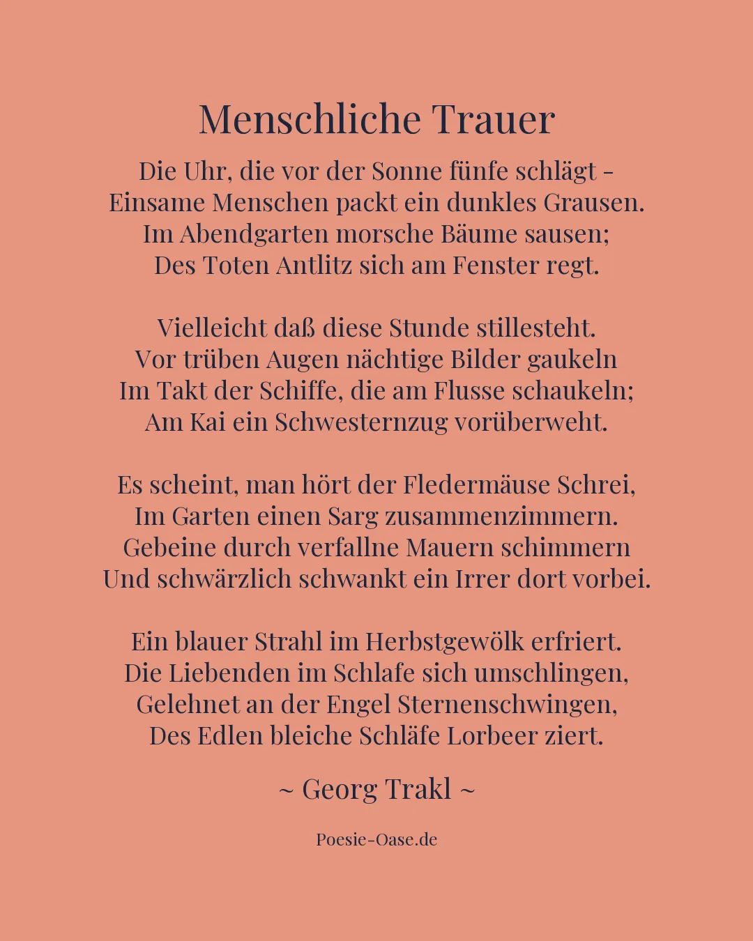 Illustration zu Menschliche Trauer