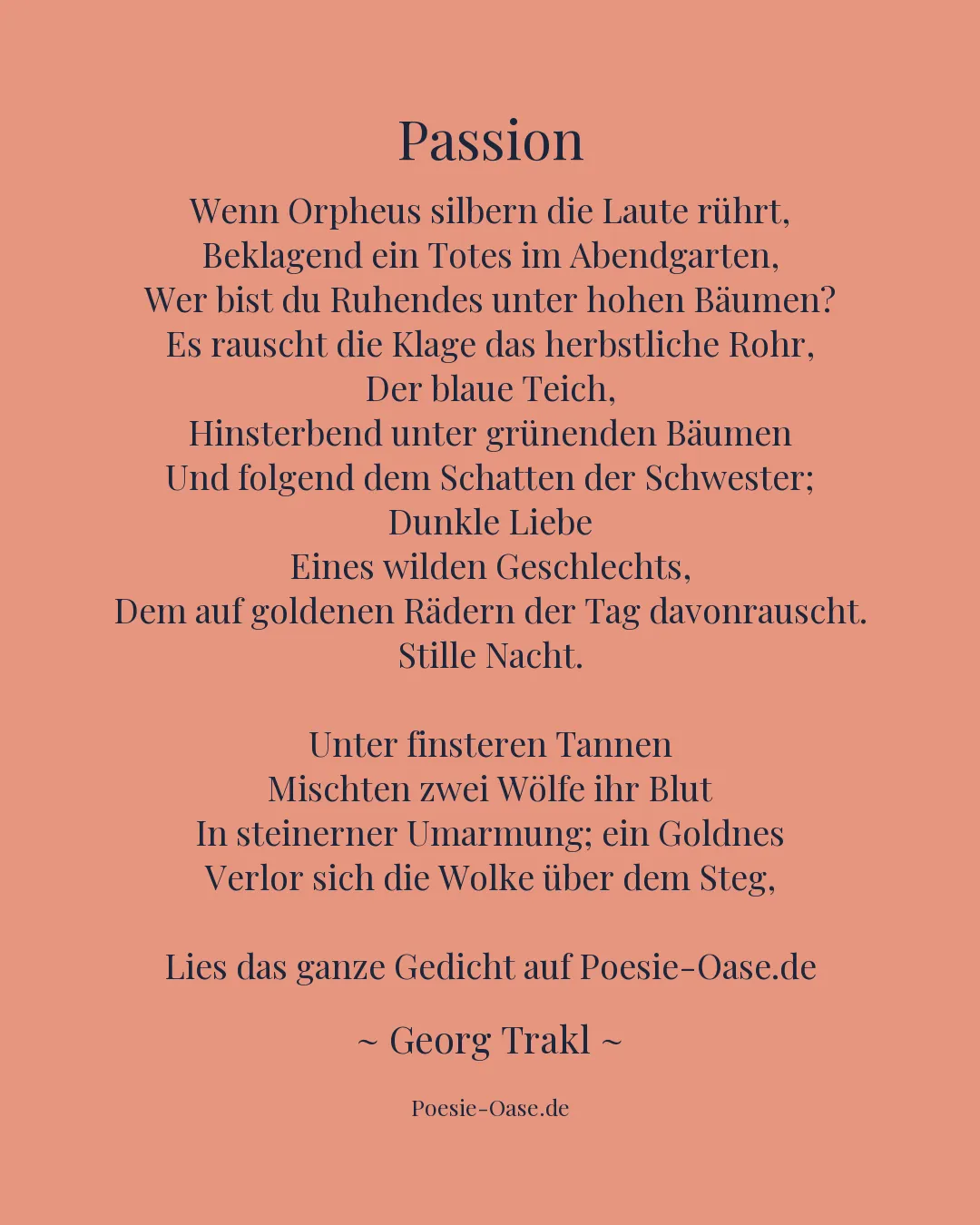 Illustration zu Passion
