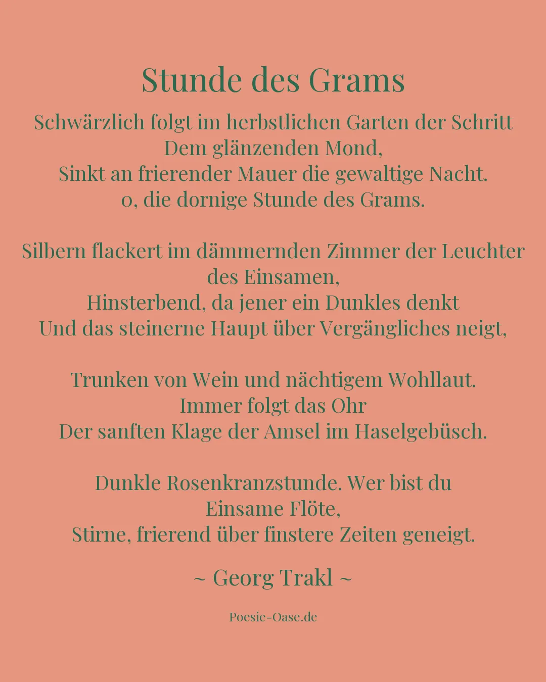 Illustration zu Stunde des Grams