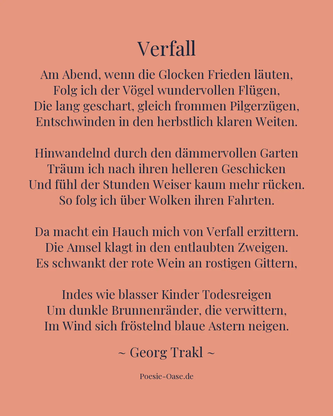 Illustration zu Verfall