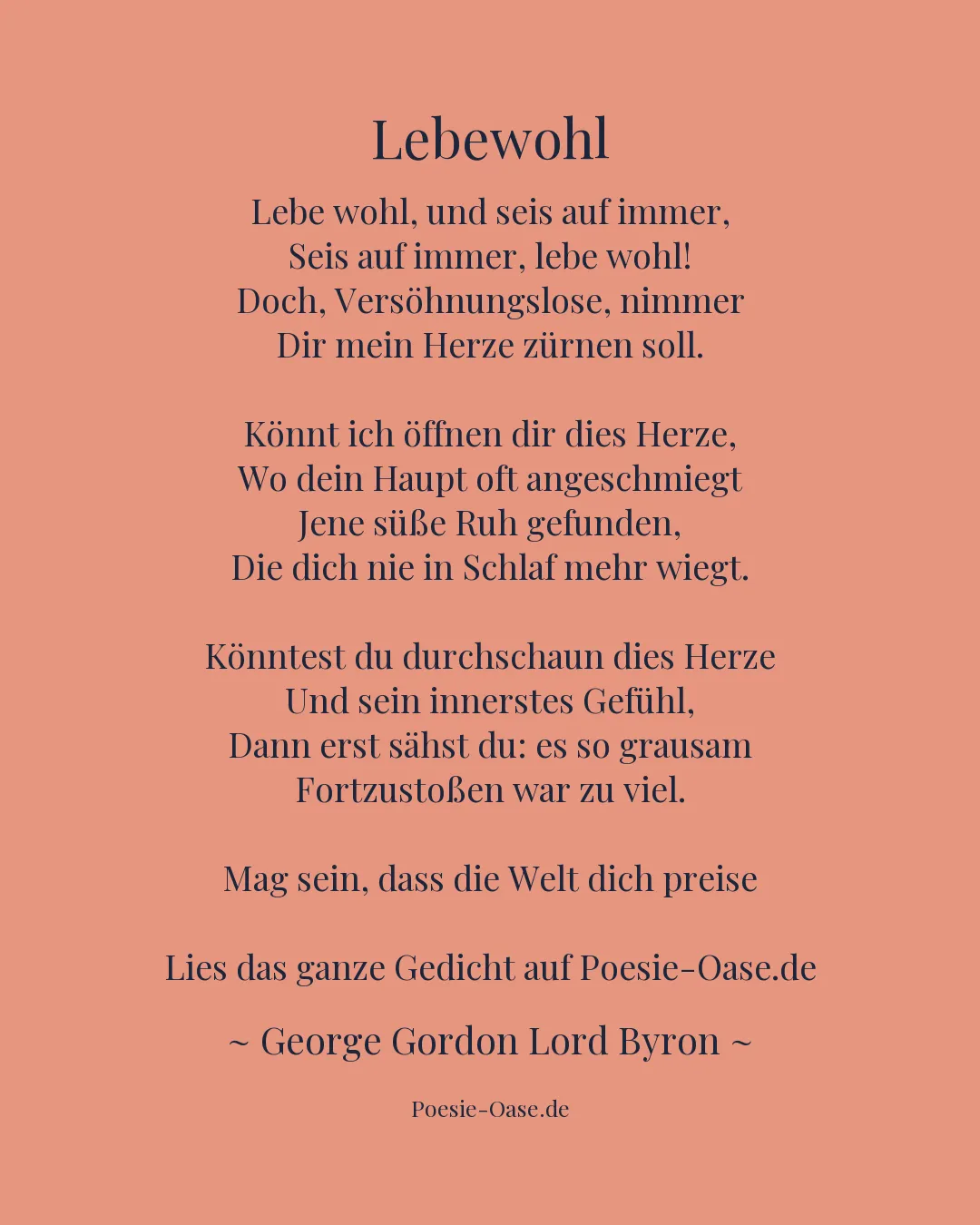 Illustration zu Lebewohl