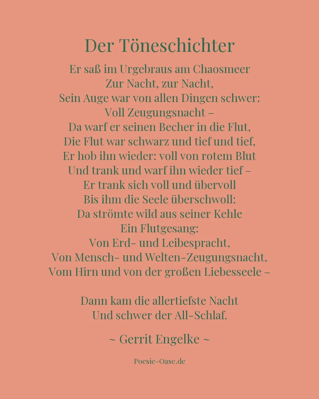Illustration zu Der Töneschichter