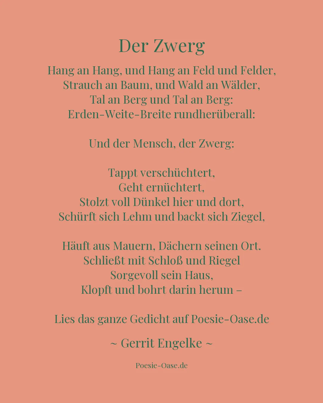 Illustration zu Der Zwerg