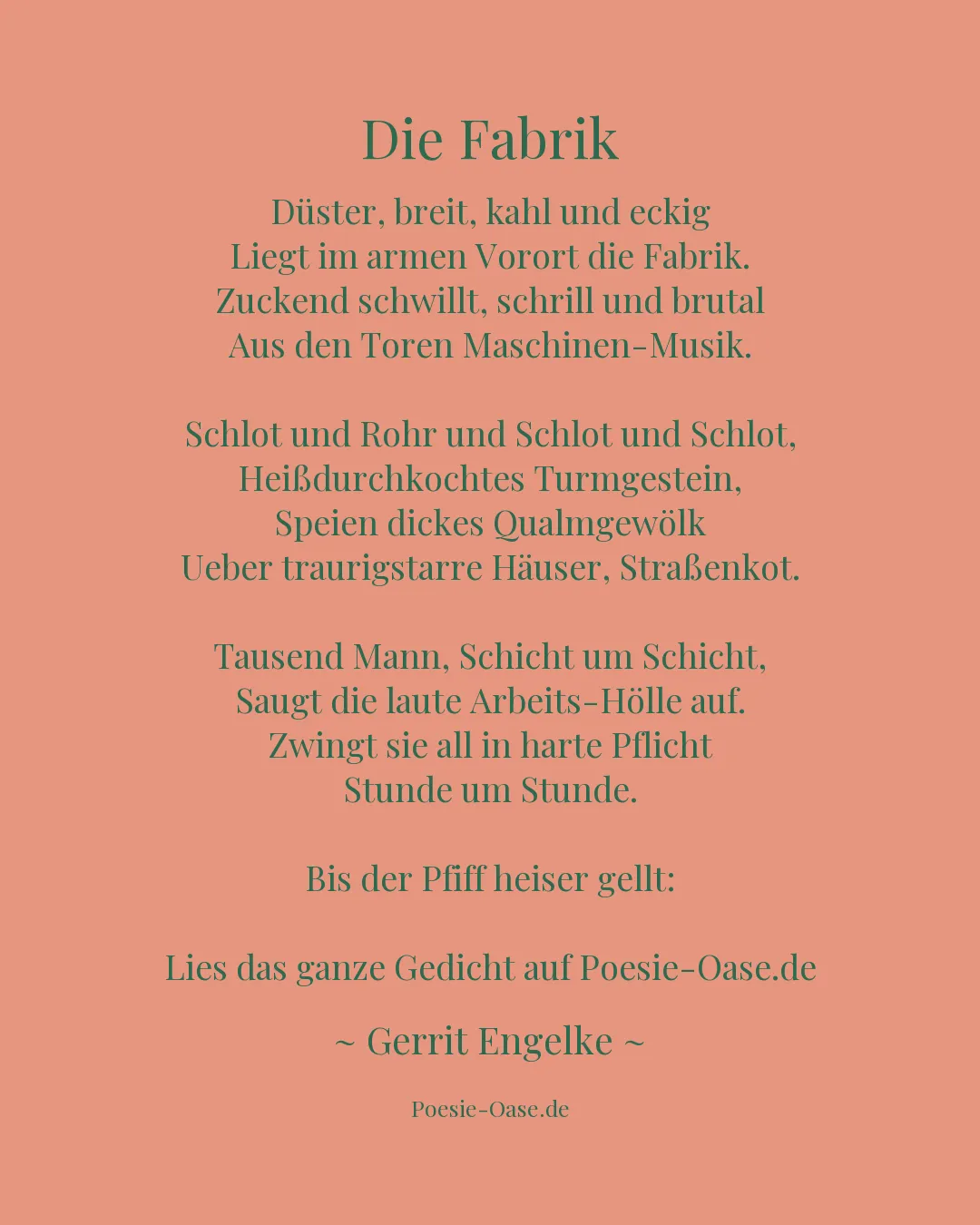 Illustration zu Die Fabrik