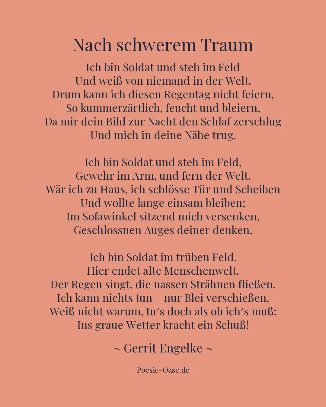 Illustration zu Nach schwerem Traum