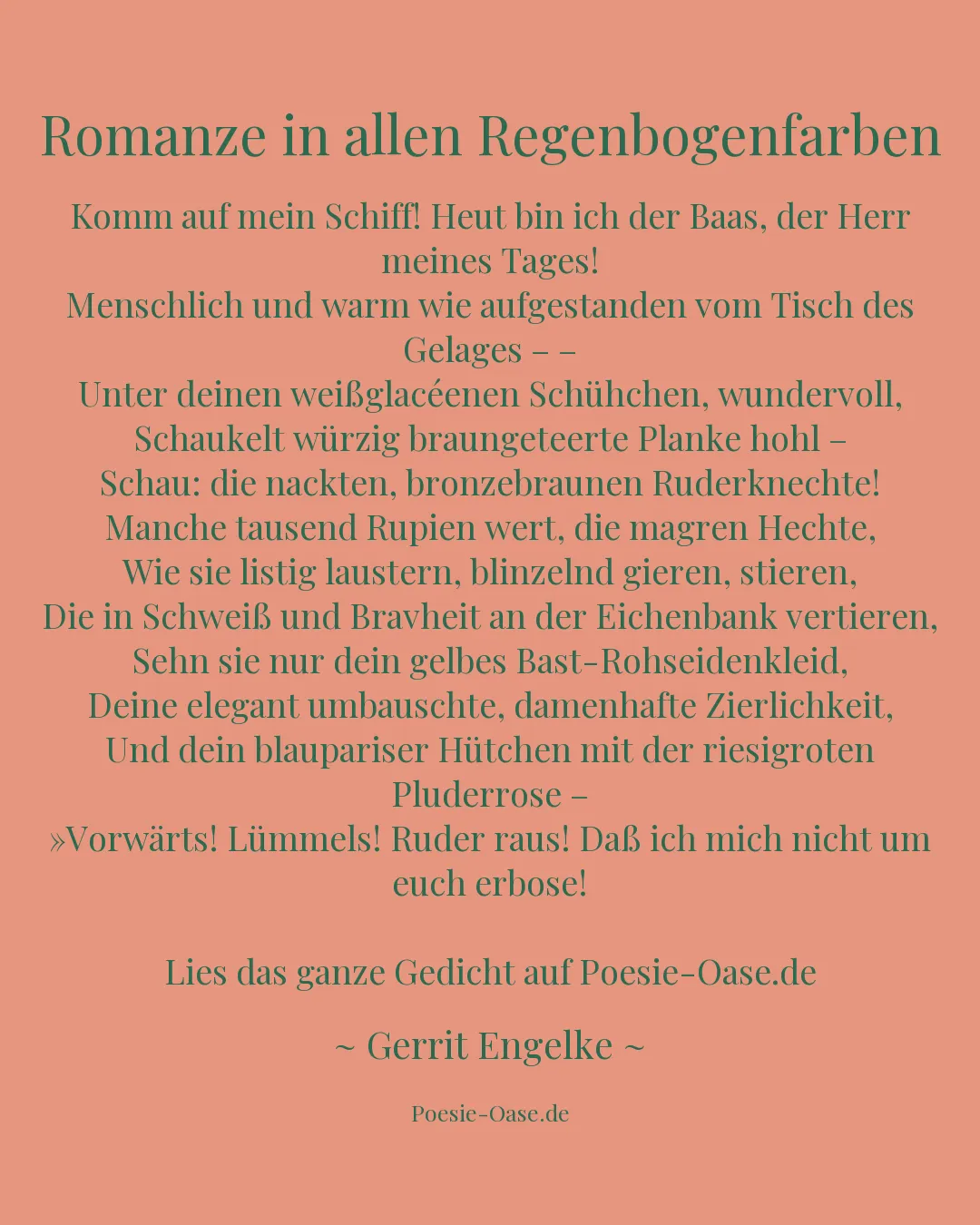 Illustration zu Romanze in allen Regenbogenfarben
