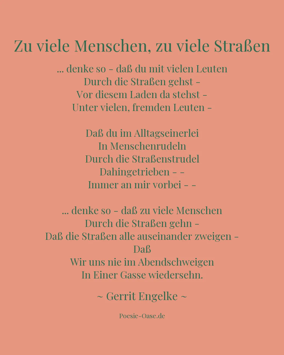 Illustration zu Zu viele Menschen, zu viele Straßen