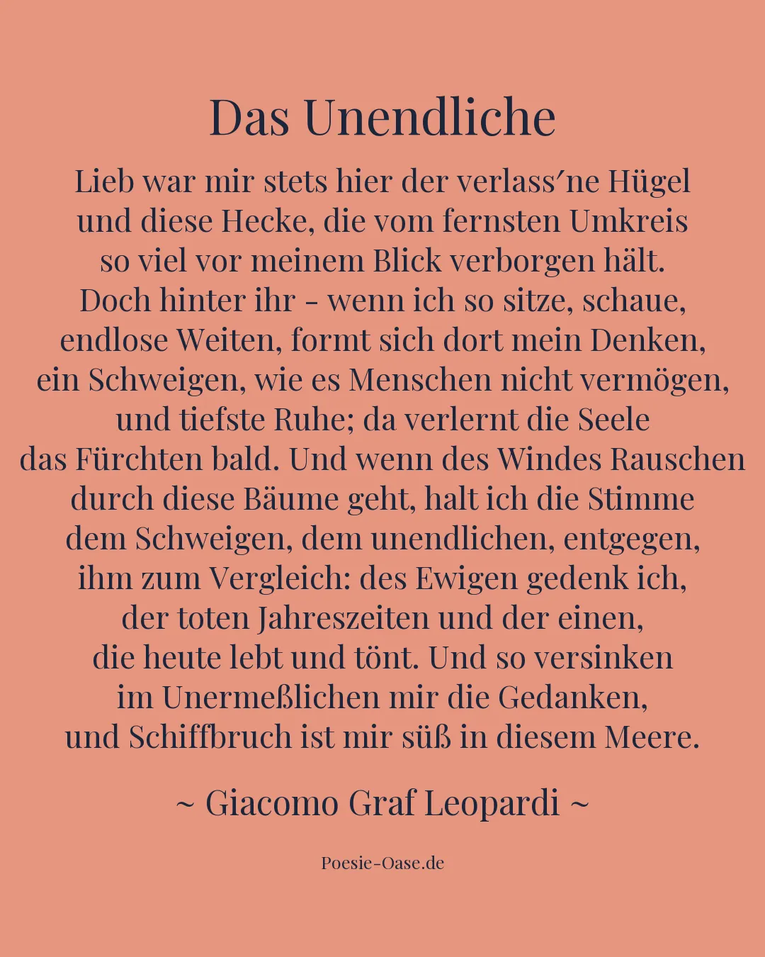 Illustration zu Das Unendliche