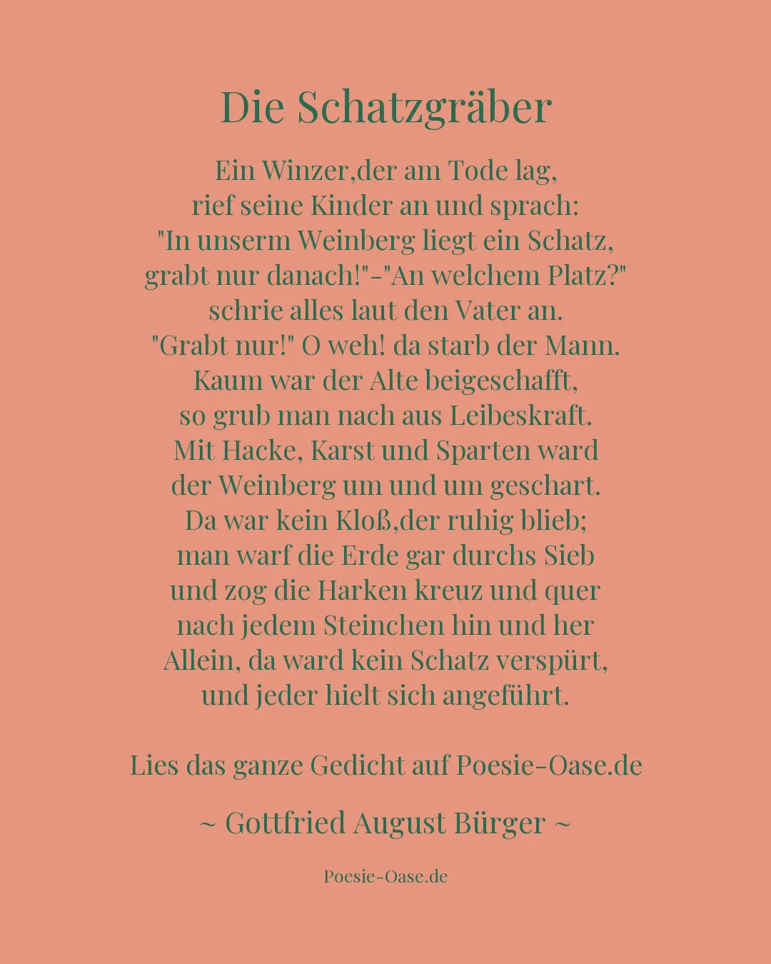 Illustration zu Die Schatzgräber