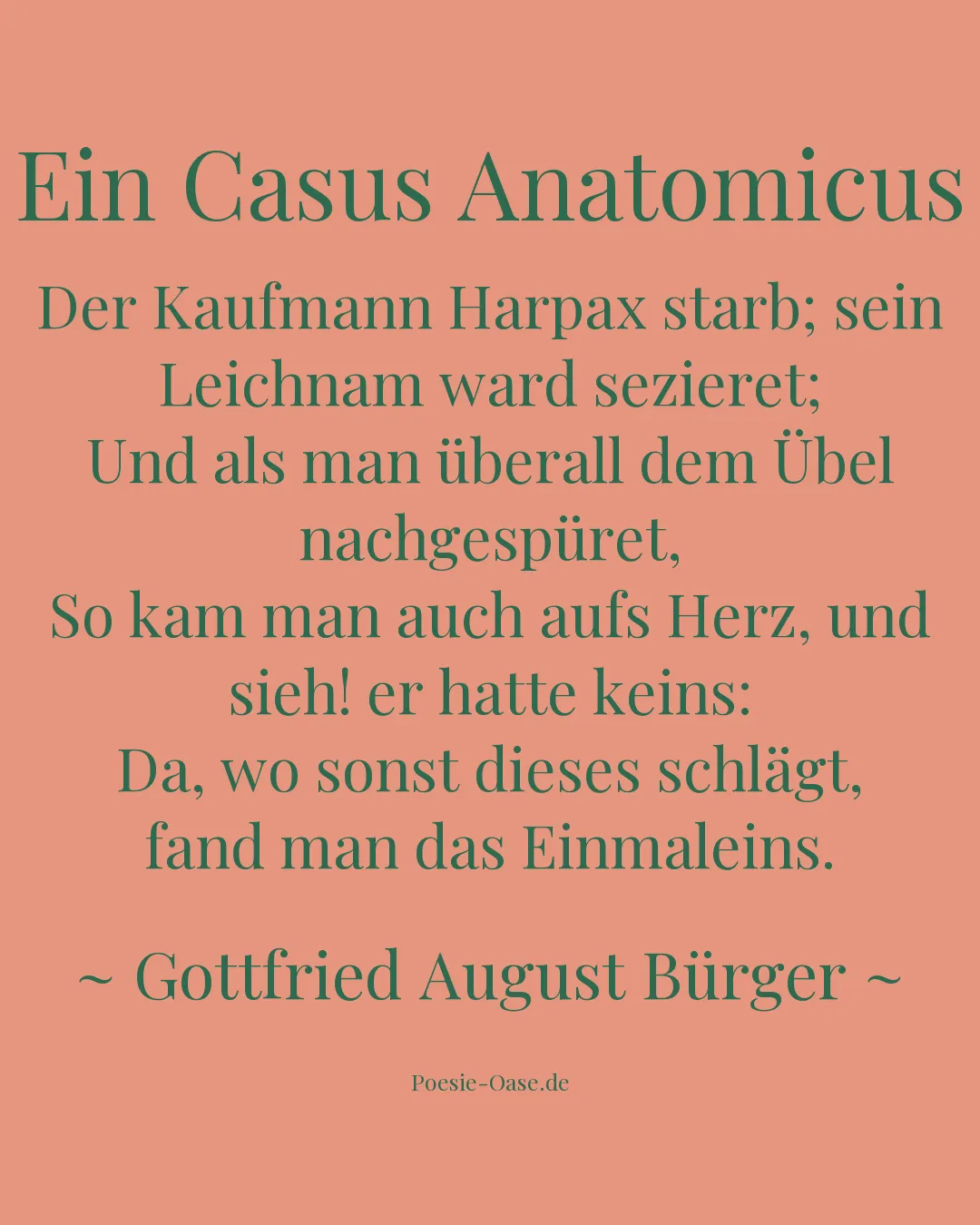 Illustration zu Ein Casus Anatomicus