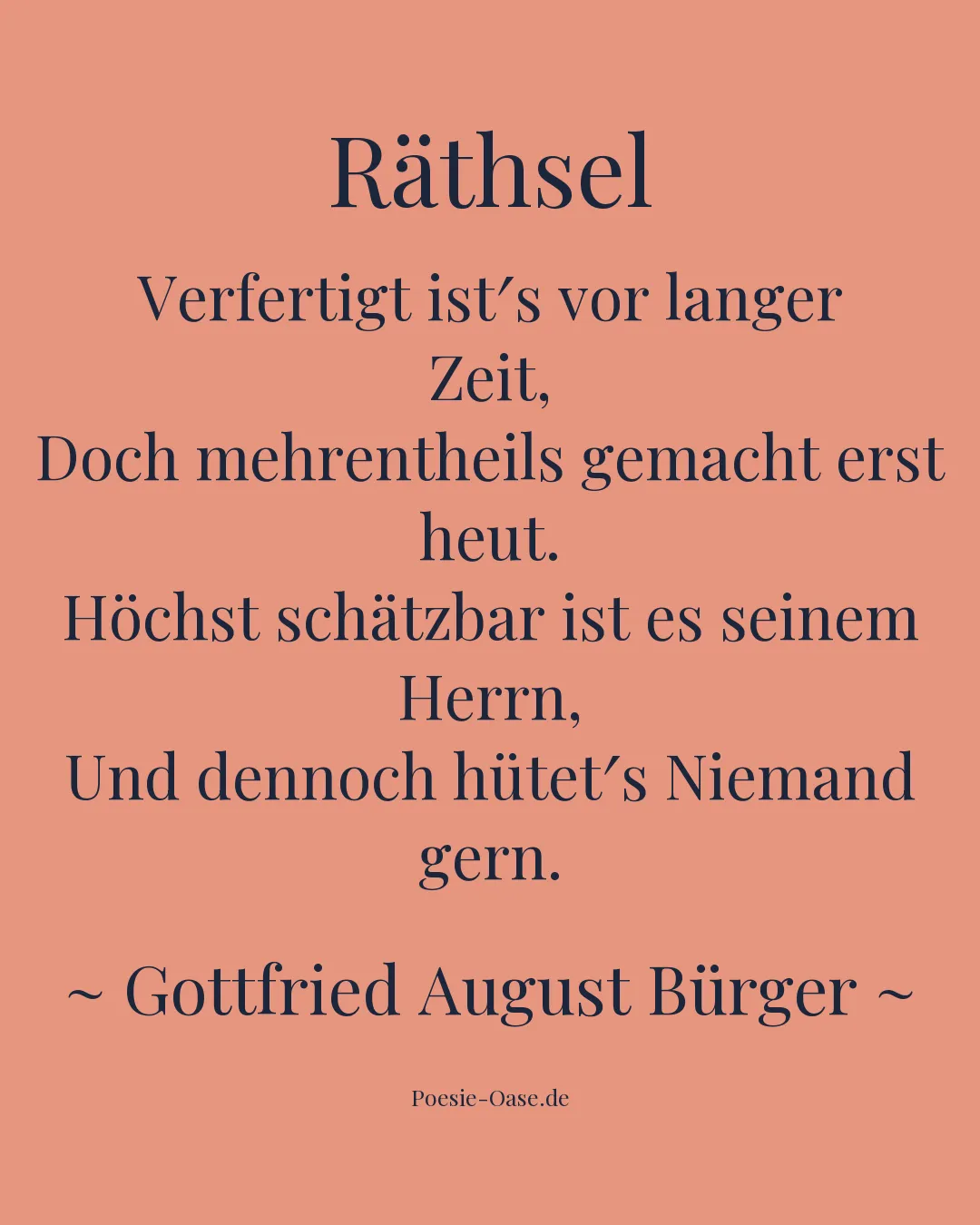 Illustration zu Räthsel