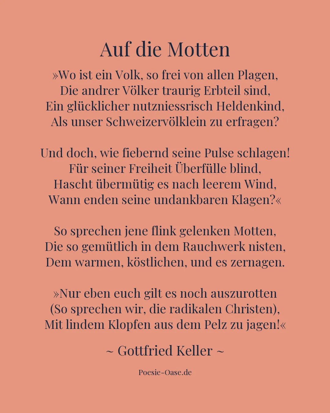 Illustration zu Auf die Motten