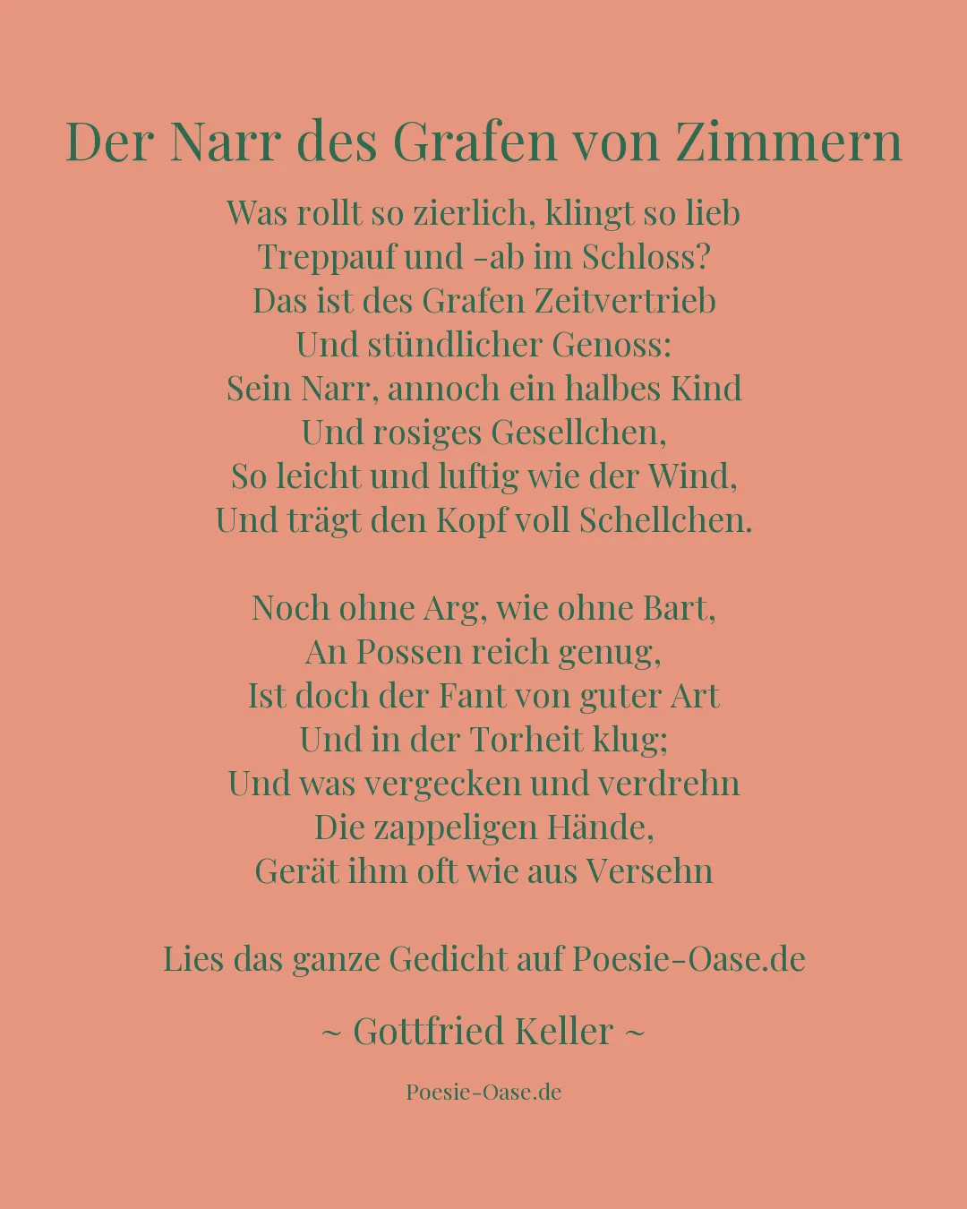 Illustration zu Der Narr des Grafen von Zimmern
