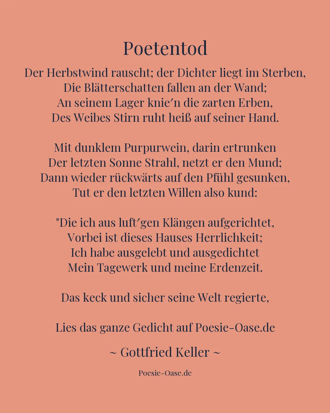 Illustration zu Poetentod