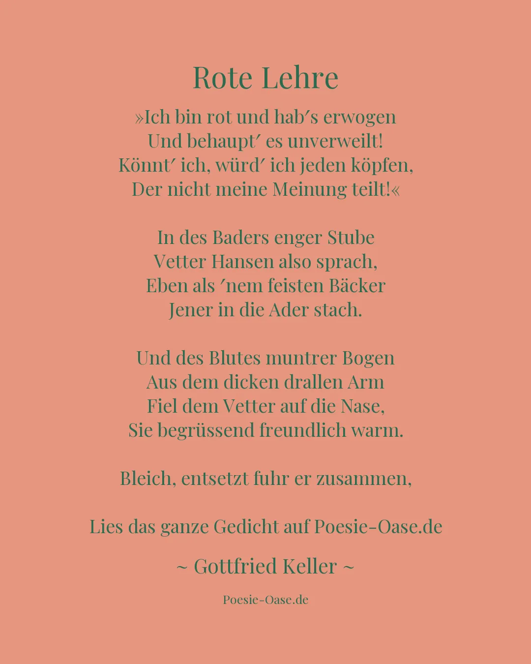 Illustration zu Rote Lehre