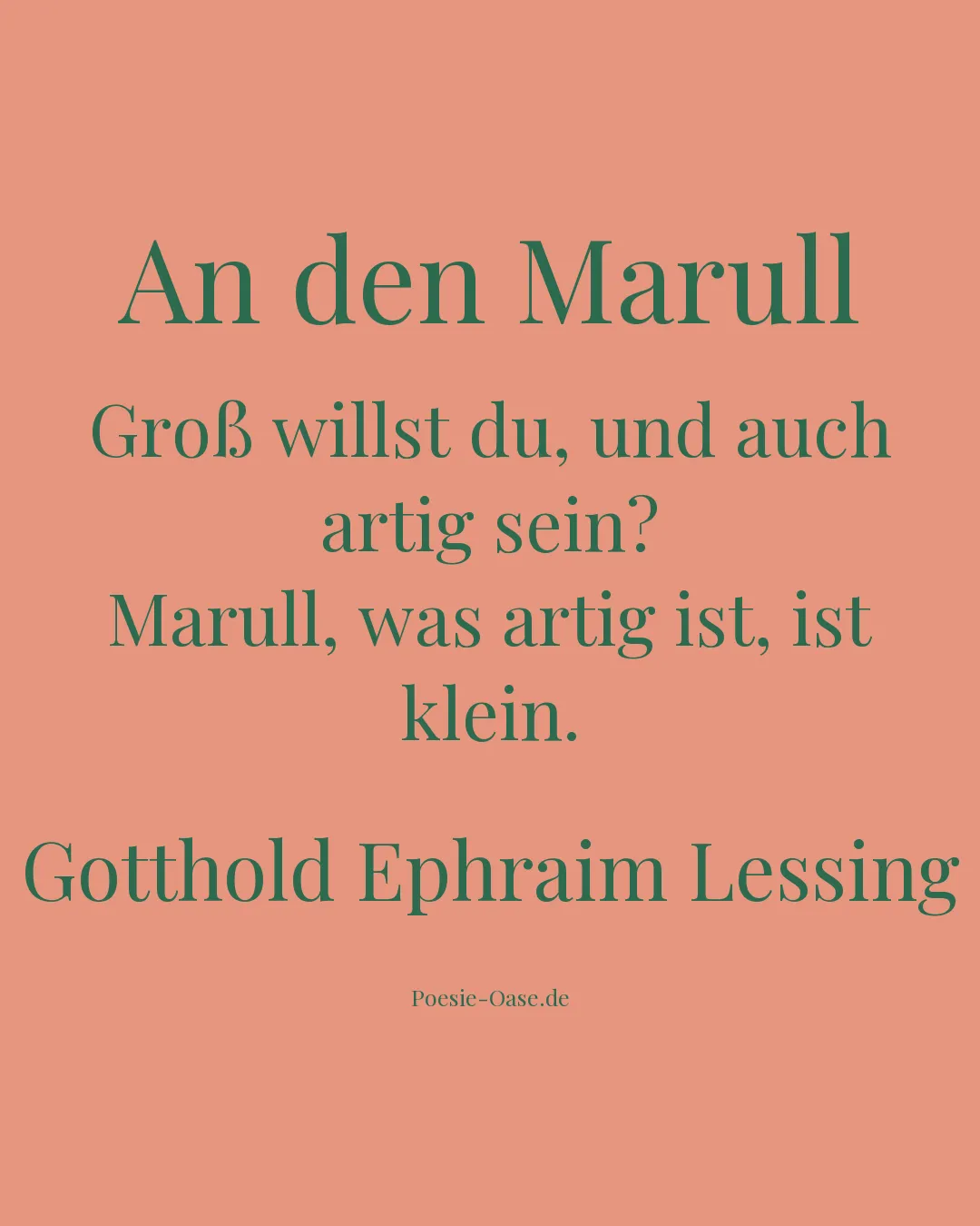 Illustration zu An den Marull