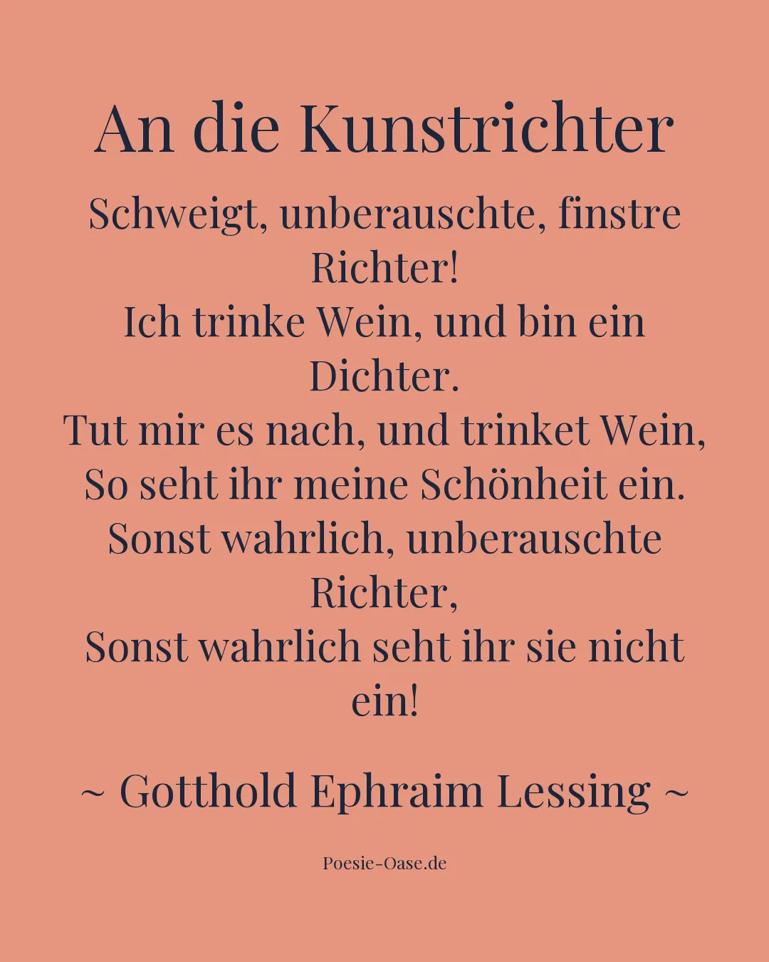 Illustration zu An die Kunstrichter