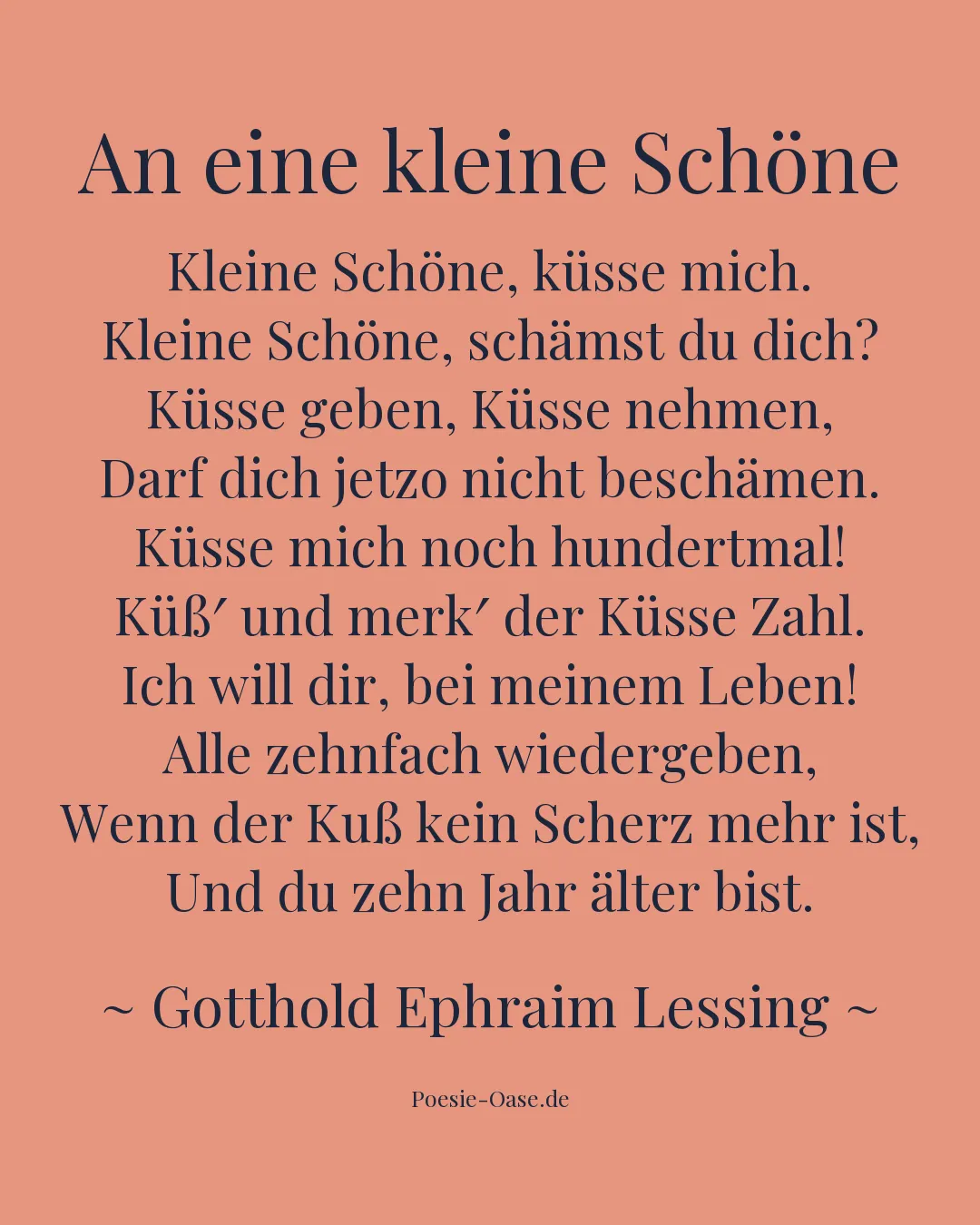 Illustration zu An eine kleine Schöne