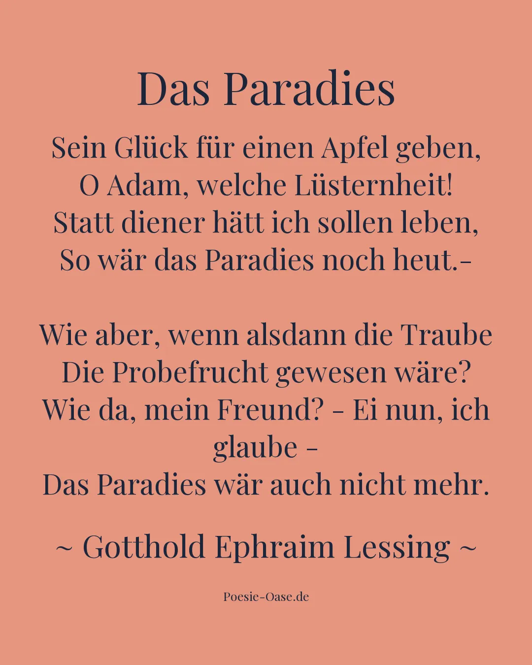 Illustration zu Das Paradies