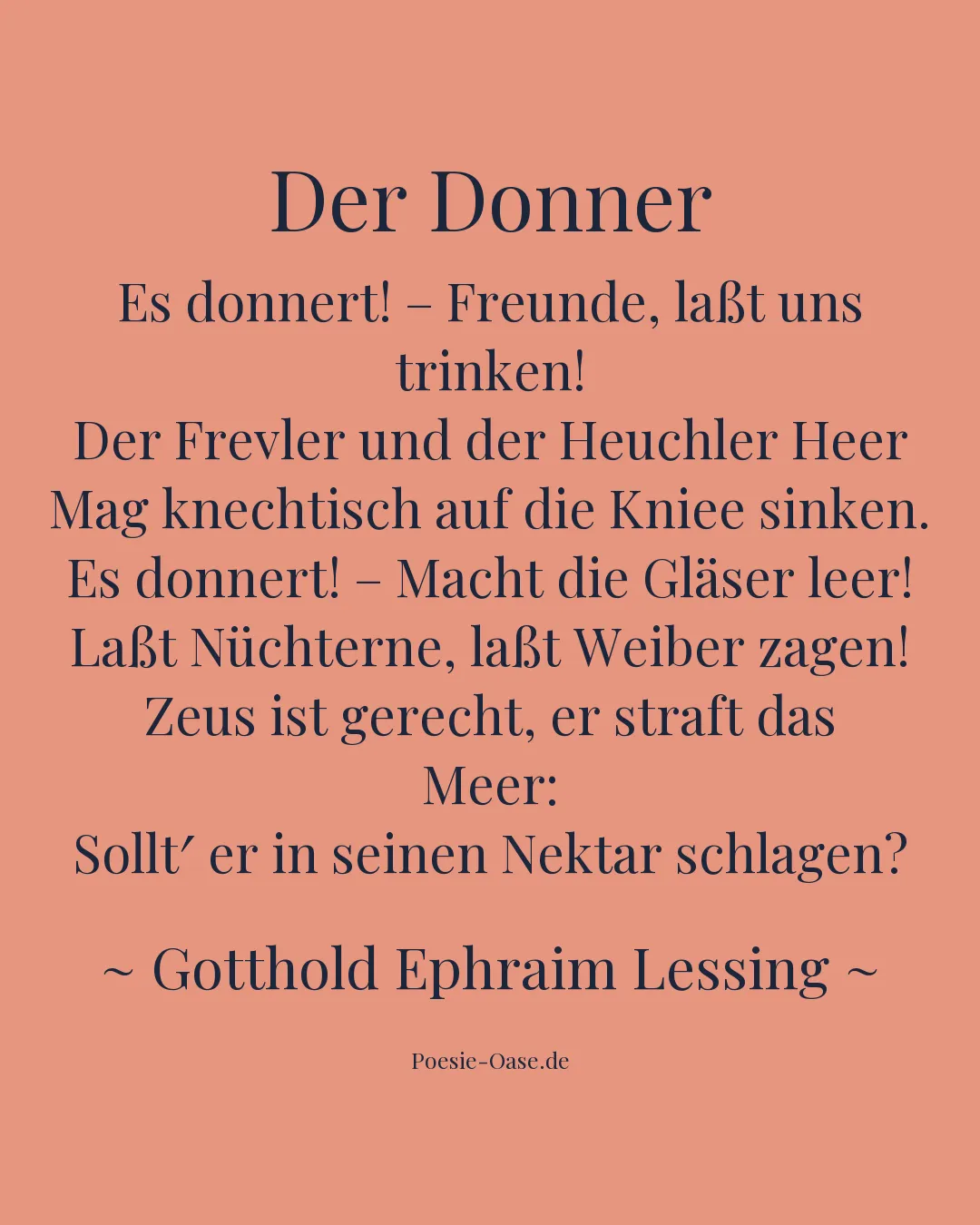 Illustration zu Der Donner