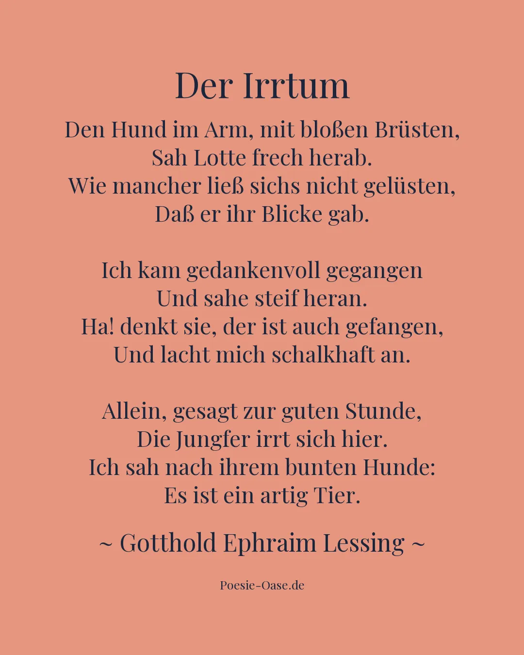 Illustration zu Der Irrtum