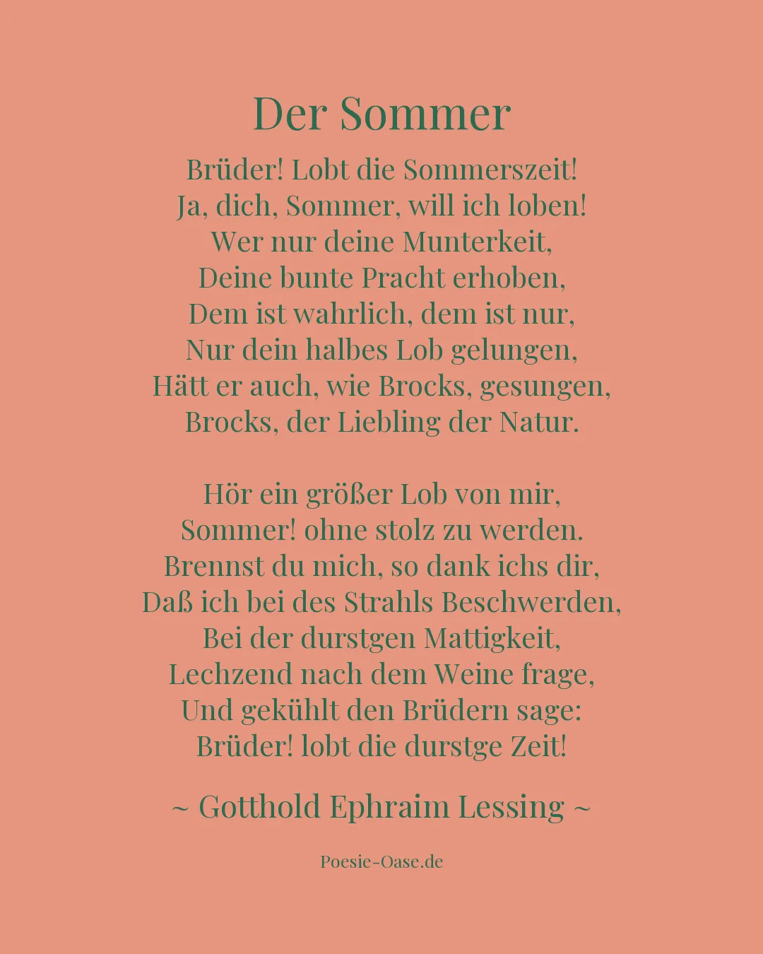 Illustration zu Der Sommer