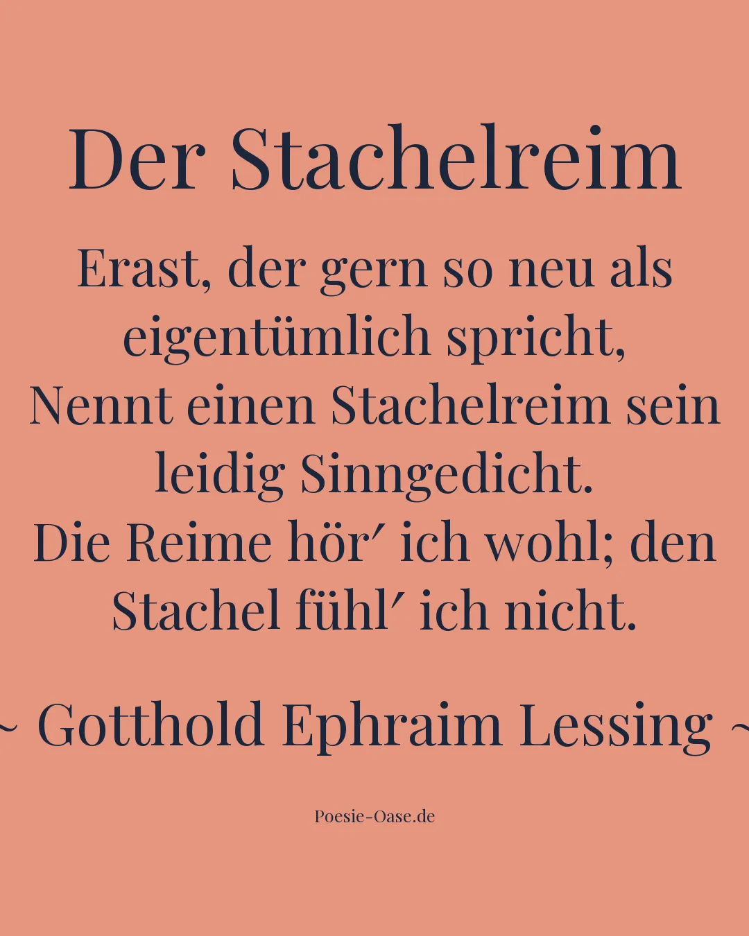Illustration zu Der Stachelreim