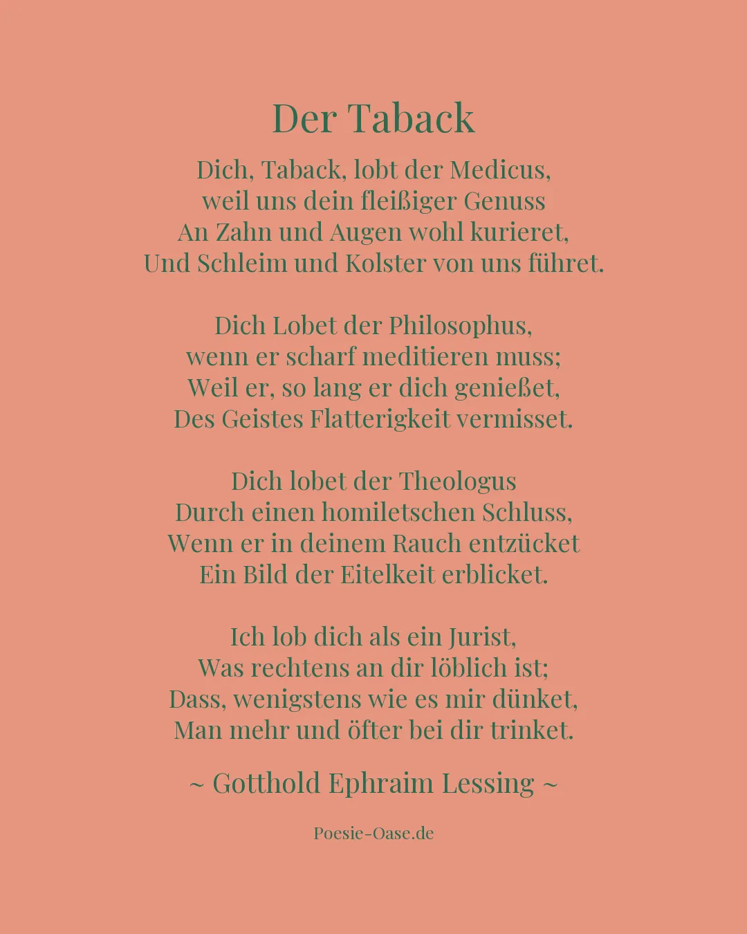 Illustration zu Der Taback