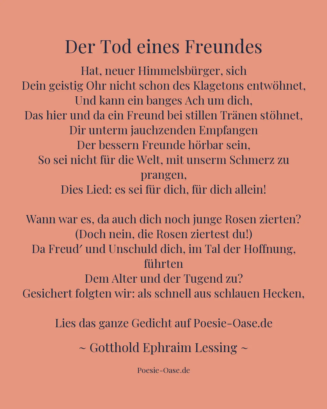 Illustration zu Der Tod eines Freundes