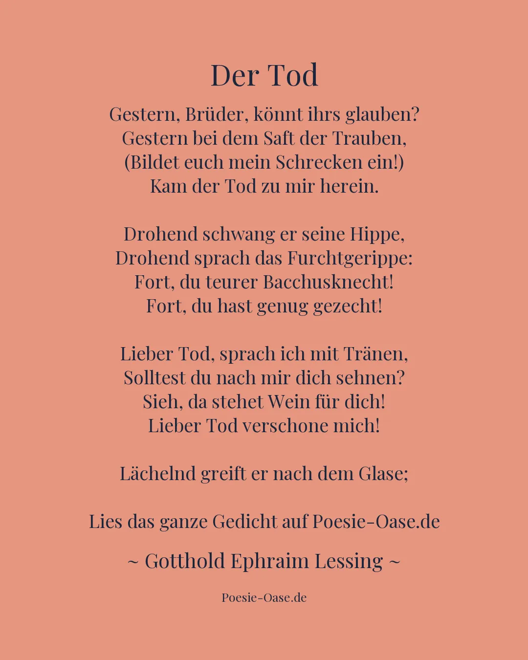 Illustration zu Der Tod