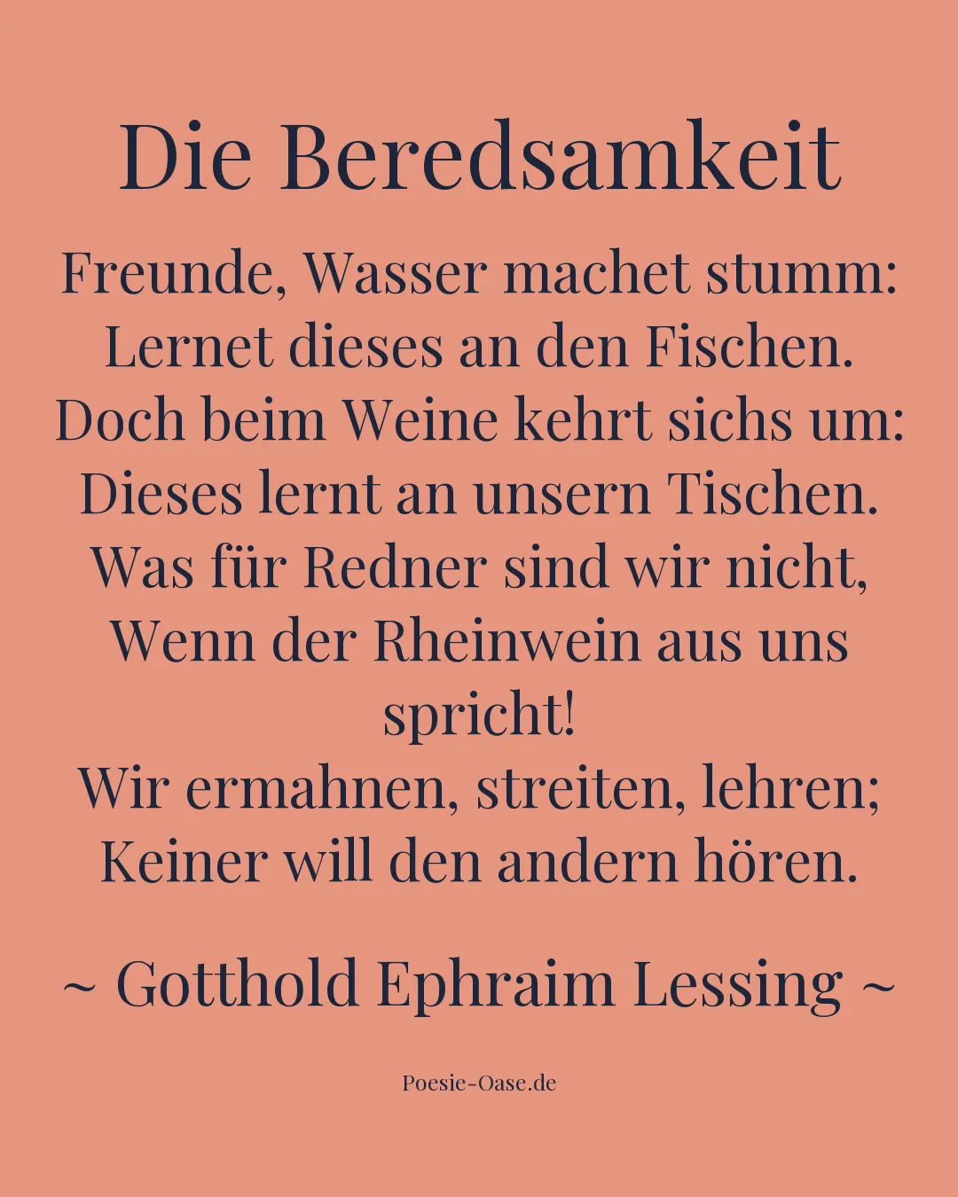 Illustration zu Die Beredsamkeit