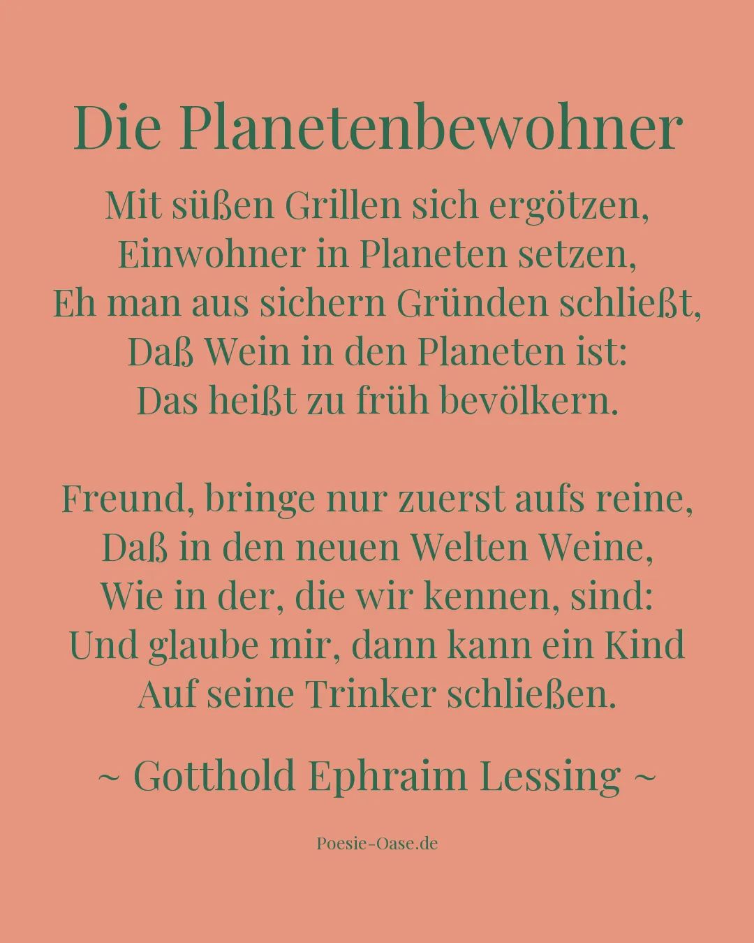 Illustration zu Die Planetenbewohner