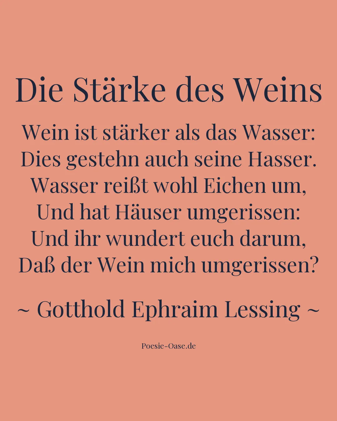 Illustration zu Die Stärke des Weins