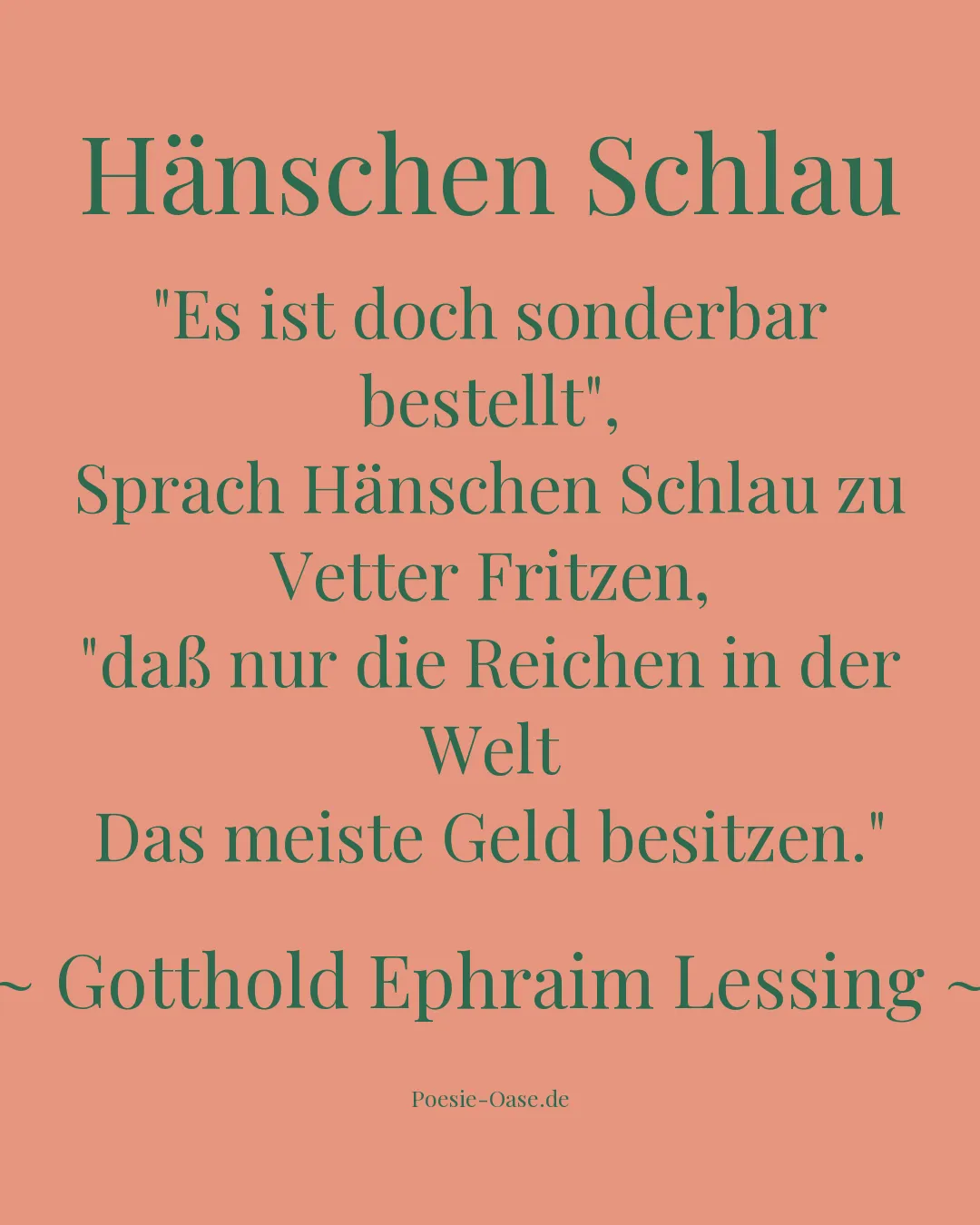 Illustration zu Hänschen Schlau
