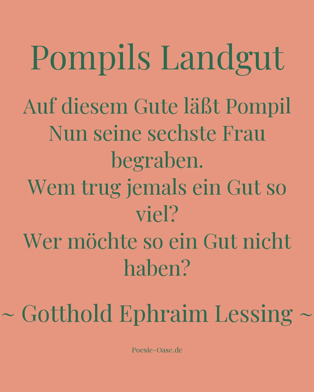 Illustration zu Pompils Landgut