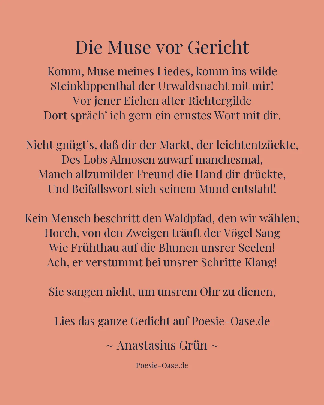 Illustration zu Die Muse vor Gericht