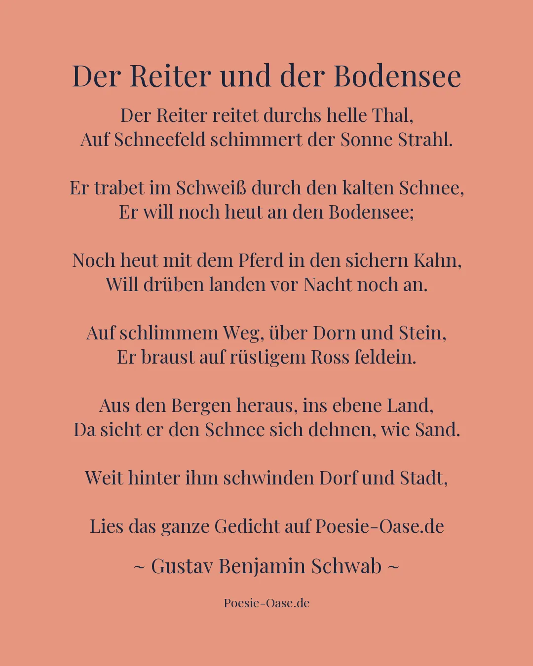 Illustration zu Der Reiter und der Bodensee