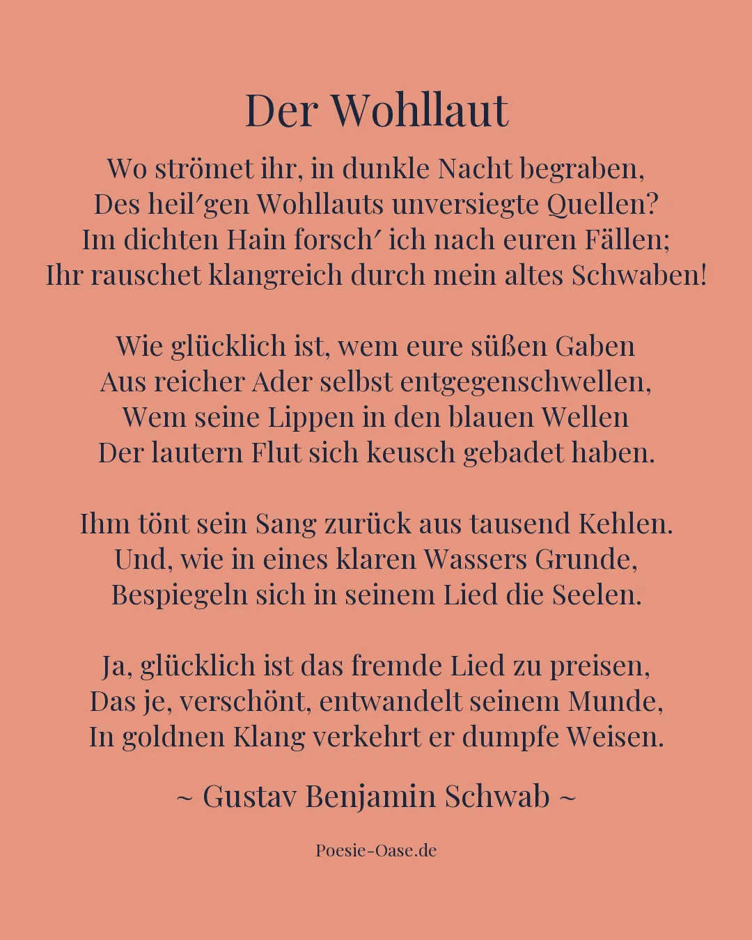 Illustration zu Der Wohllaut
