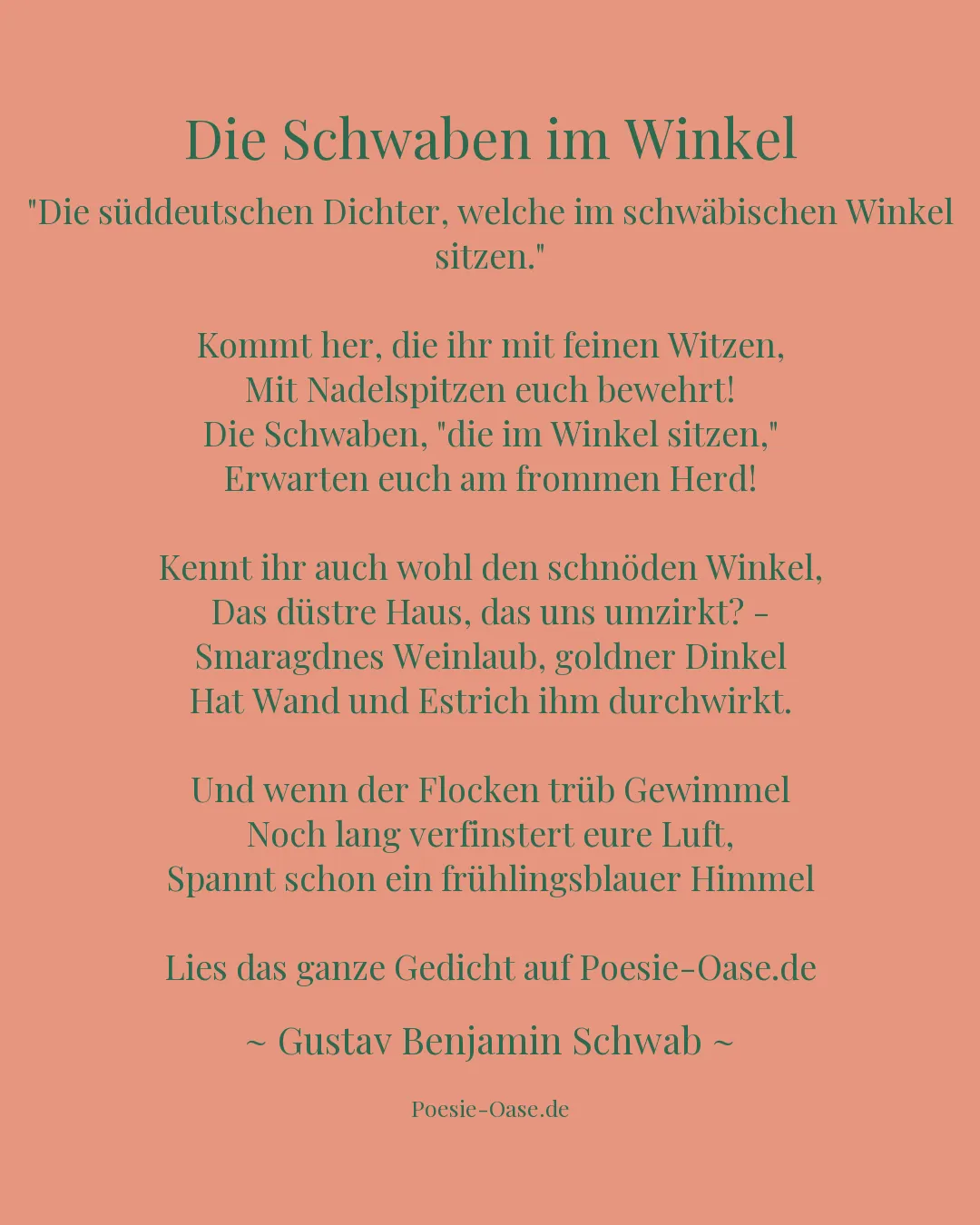 Illustration zu Die Schwaben im Winkel