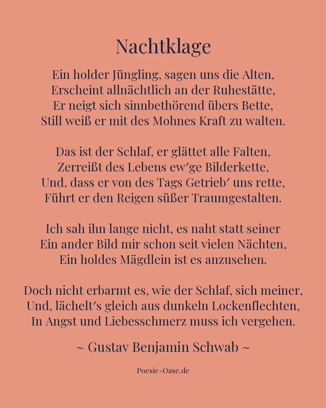 Illustration zu Nachtklage