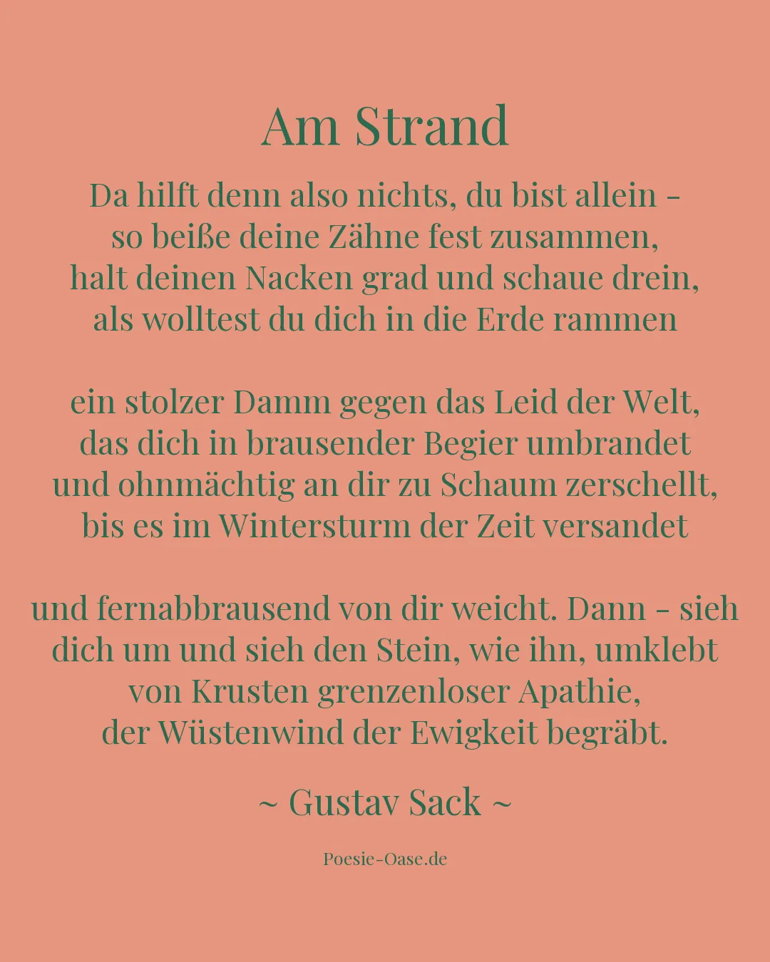 Illustration zu Am Strand