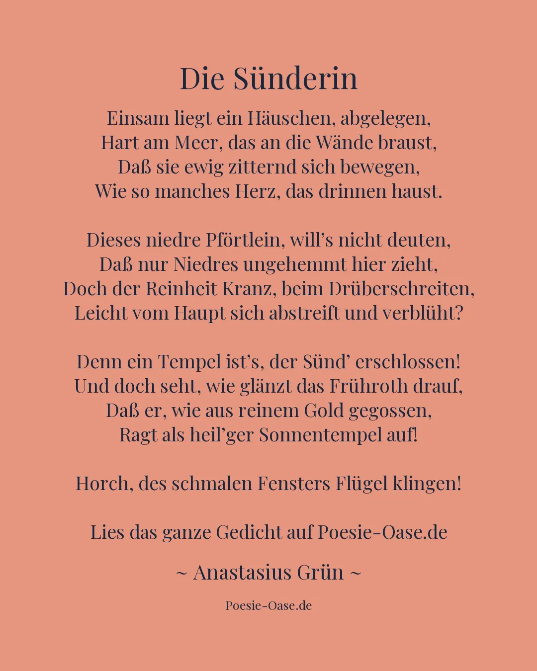 Illustration zu Die Sünderin