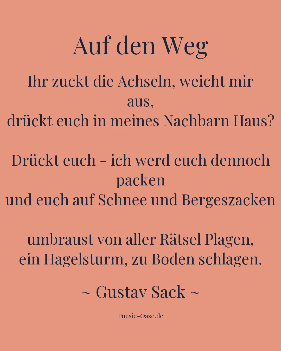 Illustration zu Auf den Weg