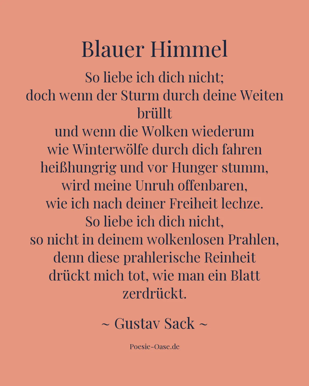 Illustration zu Blauer Himmel